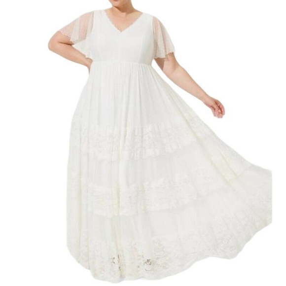 torrid Dresses & Skirts - Torrid boho wedding gown